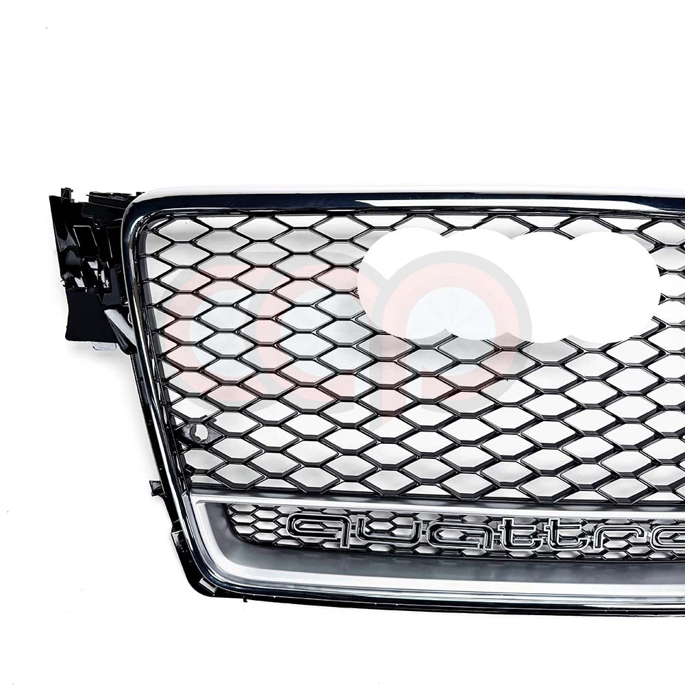 2009-2012 Audi RS4 Honeycomb Grille Quattro | B8 Audi A4/S4
