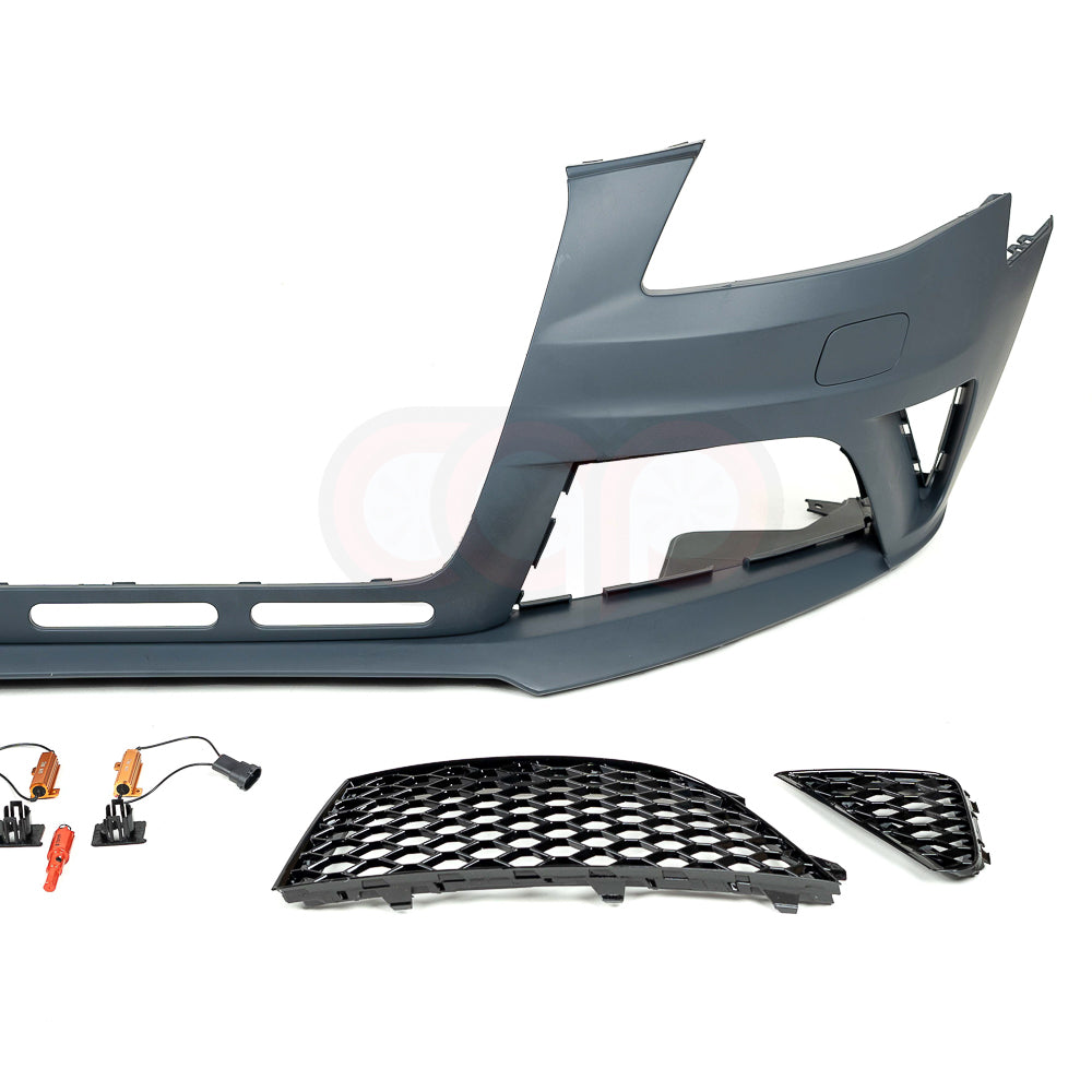 2009-2012 B8 Audi A4/S4 CAP Front Bumper | B8 Audi RS4 Bumper - V1