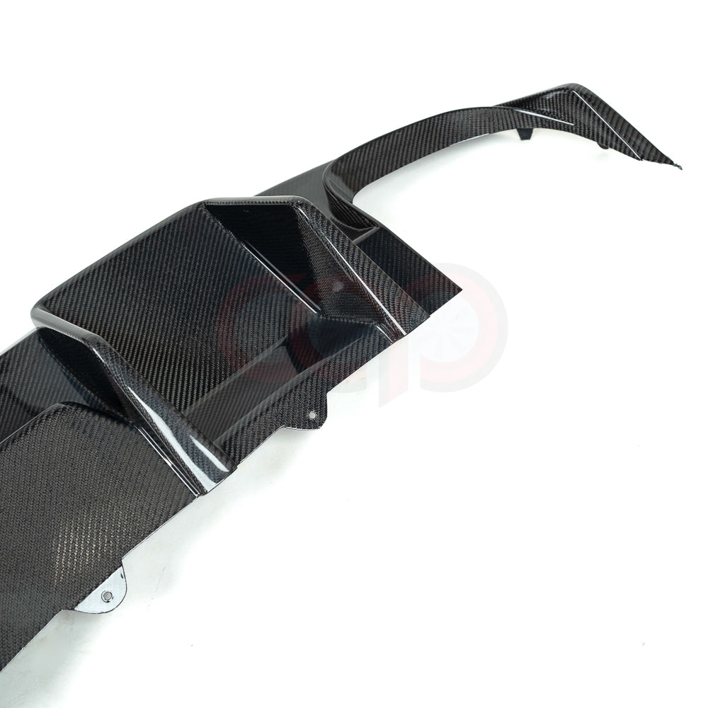 2010-2012 B8 Audi A4/S4 - CAP Carbon Fiber Diffuser Without LED Brake Light - V1