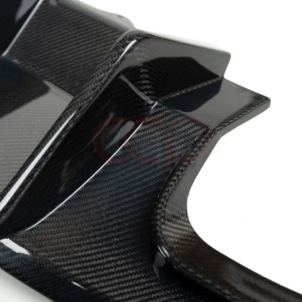 2010-2012 B8 Audi A4/S4 - CAP Carbon Fiber Diffuser Without LED Brake Light - V1