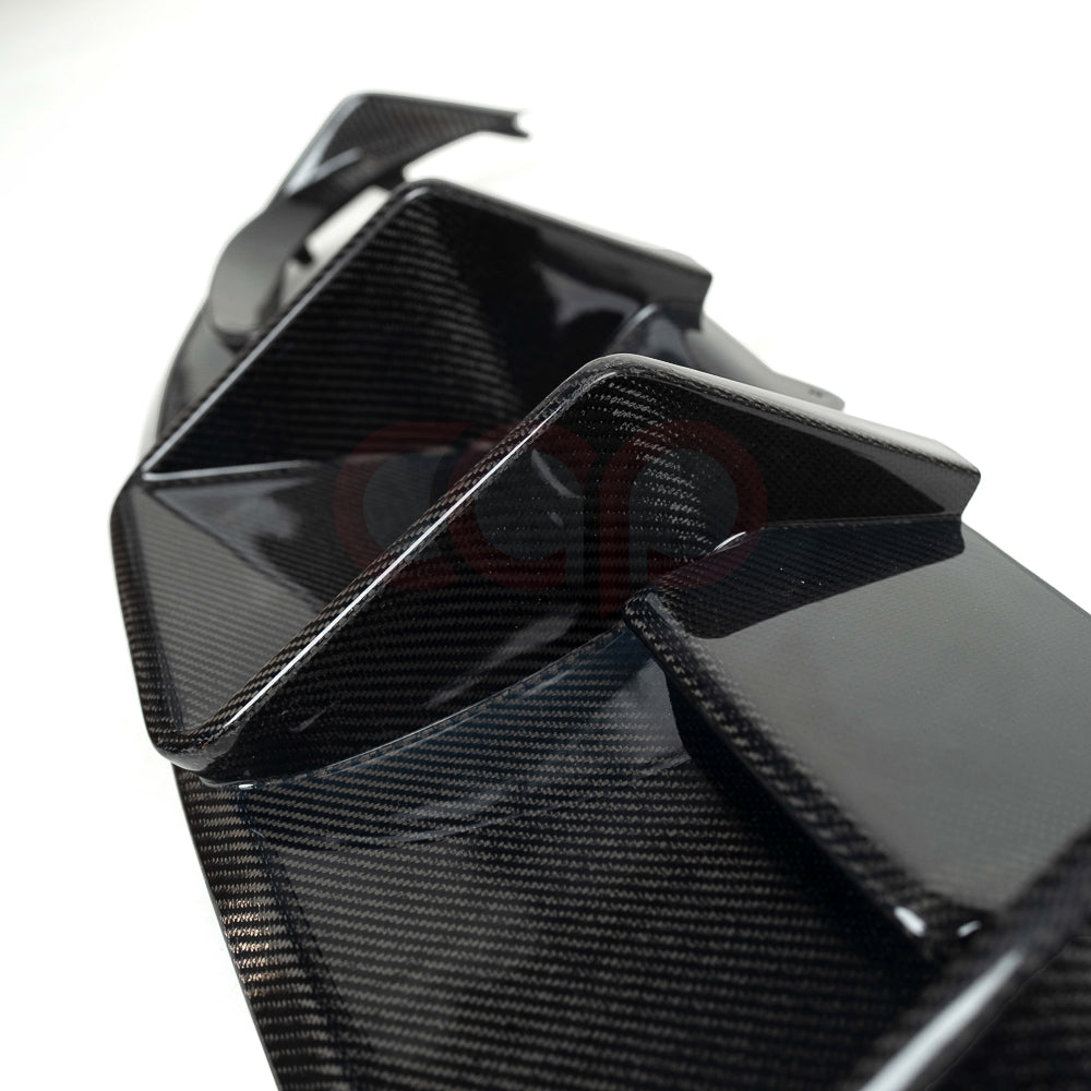 2010-2012 B8 Audi A4/S4 - CAP Carbon Fiber Diffuser Without LED Brake Light - V1