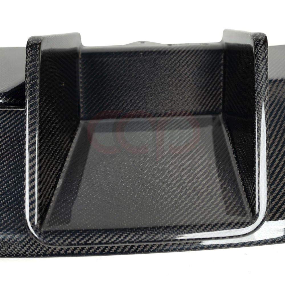 2010-2012 B8 Audi A4/S4 - CAP Carbon Fiber Diffuser Without LED Brake Light - V1