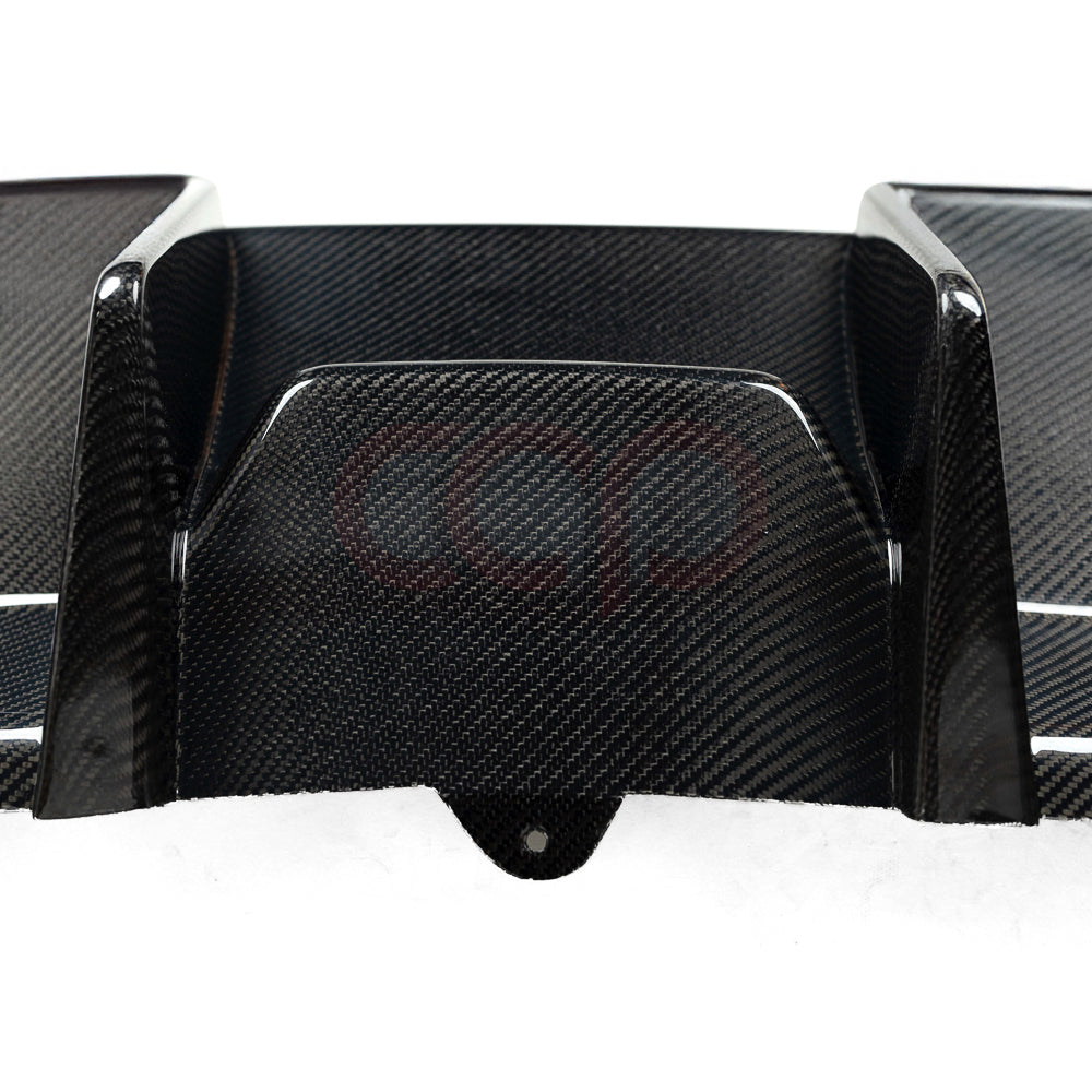 2010-2012 B8 Audi A4/S4 - CAP Carbon Fiber Diffuser Without LED Brake Light - V1