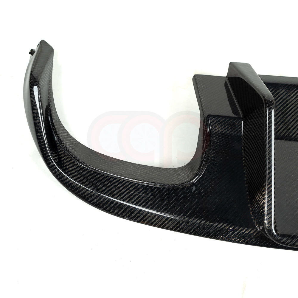 2010-2012 B8 Audi A4/S4 - CAP Carbon Fiber Diffuser Without LED Brake Light - V1