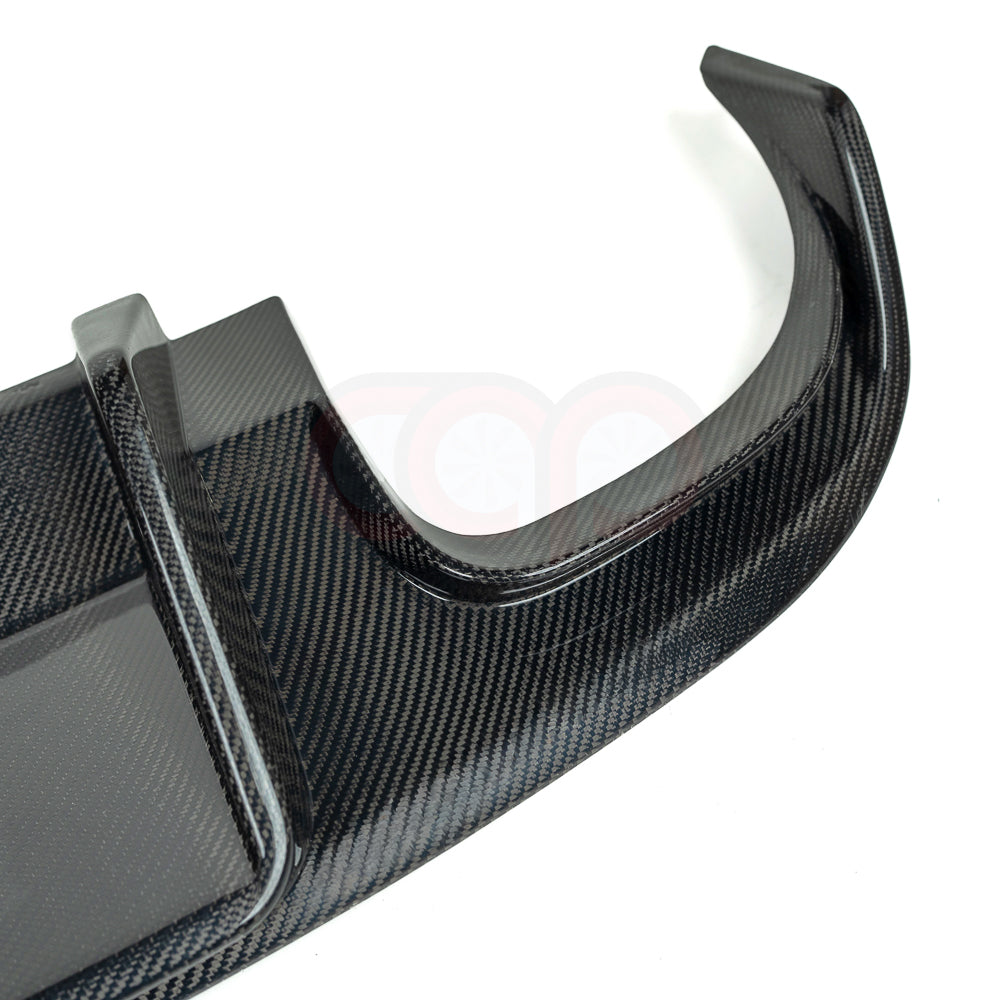 2010-2012 B8 Audi A4/S4 - CAP Carbon Fiber Diffuser Without LED Brake Light - V1