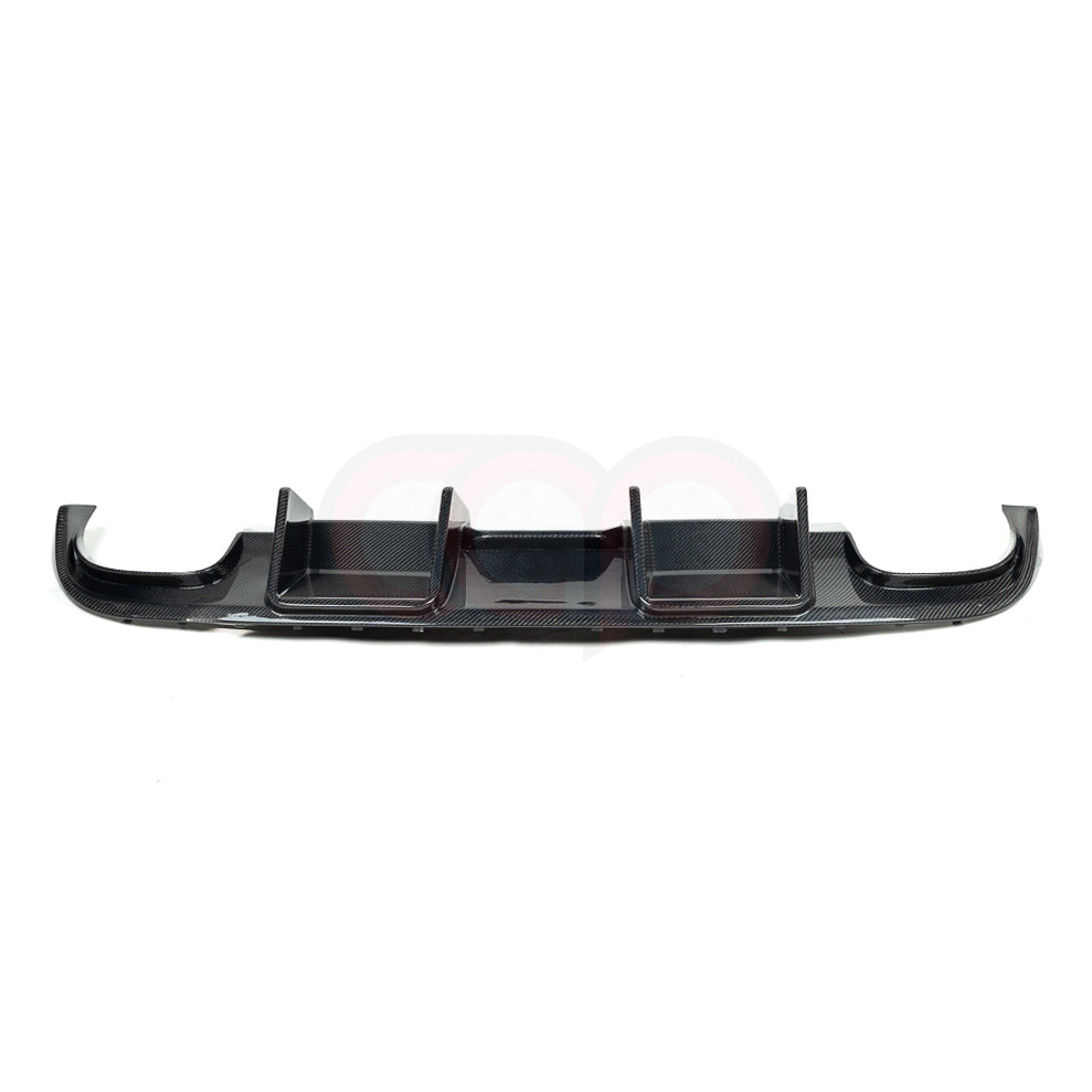 2010-2012 B8 Audi A4/S4 - CAP Carbon Fiber Diffuser Without LED Brake Light - V1