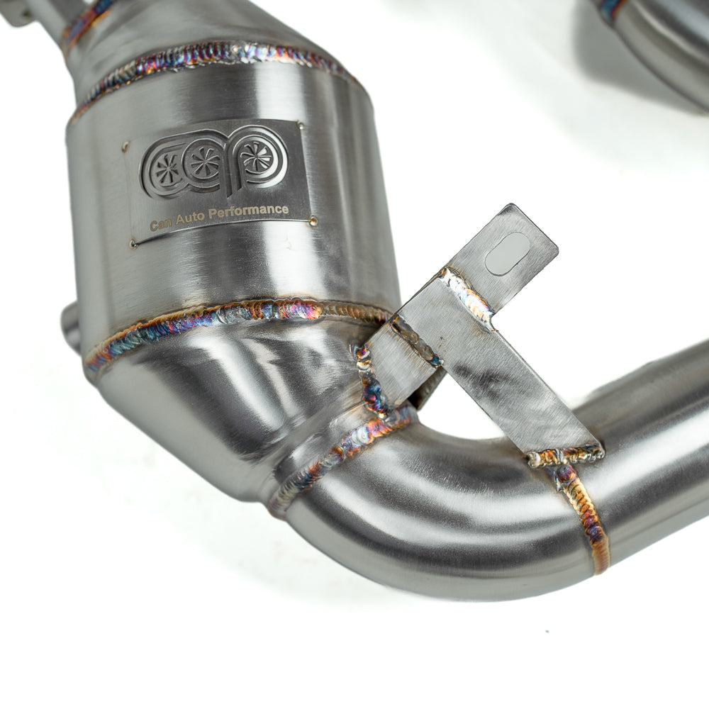 2010-2017 CAP Audi 3.0T Supercharged Catted 400 Cell Test Pipes - Audi B8 S4, S5, A6, A7, A8, Q5, SQ5