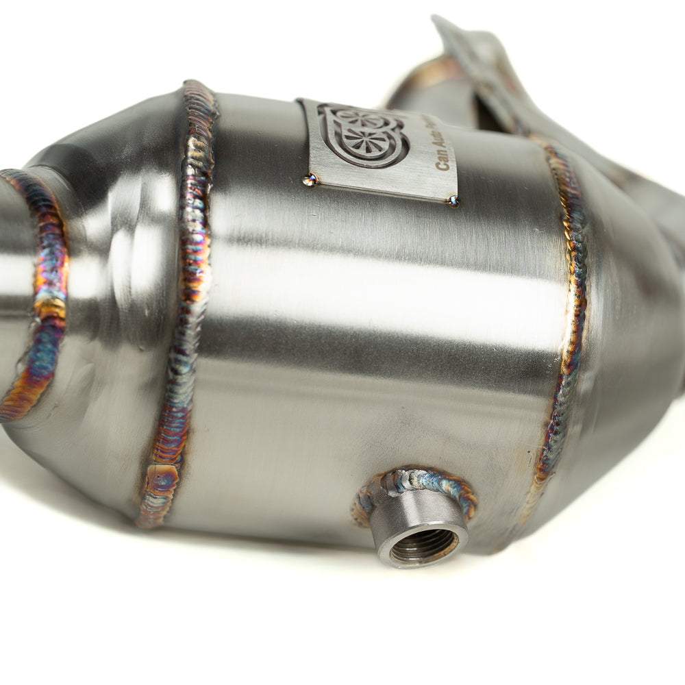 2010-2017 CAP Audi 3.0T Supercharged Catted 400 Cell Test Pipes - Audi B8 S4, S5, A6, A7, A8, Q5, SQ5