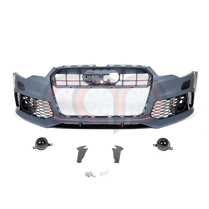 2012-2015 C7 Audi A6/S6 CAP Front Bumper | C7 RS RS6 Bumper - V2