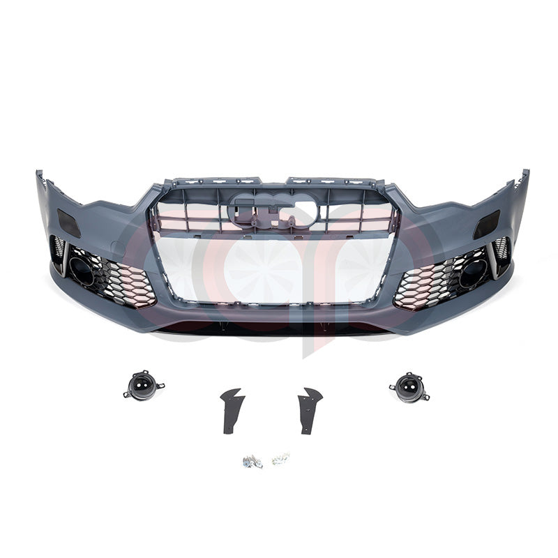 2012-2015 C7 Audi A6/S6 CAP Front Bumper | C7 RS RS6 Bumper - V2