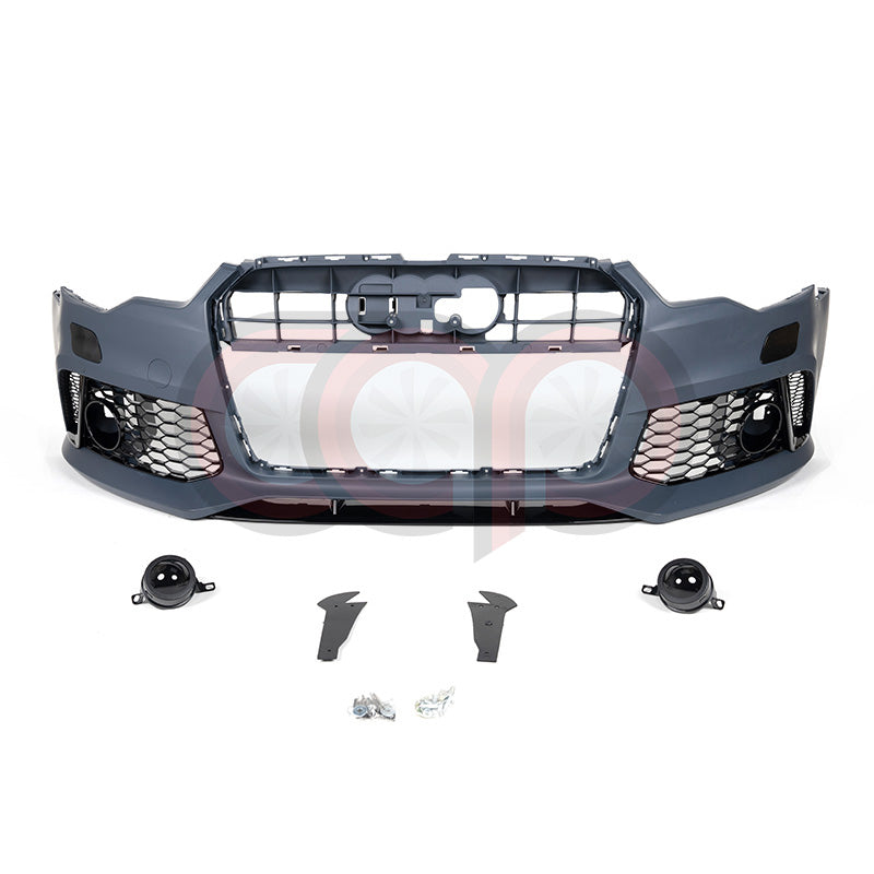 2012-2015 C7 Audi A6/S6 CAP Front Bumper | C7 RS RS6 Bumper - V2