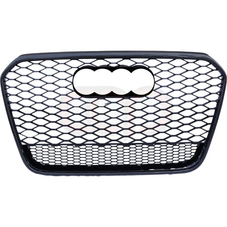 2012-2015 Audi RS6 Honeycomb Grille Quattro Made With Real Carbon