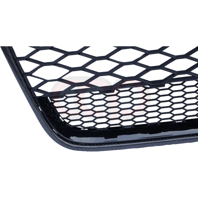 アウディ A6 フロント グリル　RS6 2012～2015 2012-2015 Audi RS6 Honeycomb Grille Quattro Made With Real Carbon