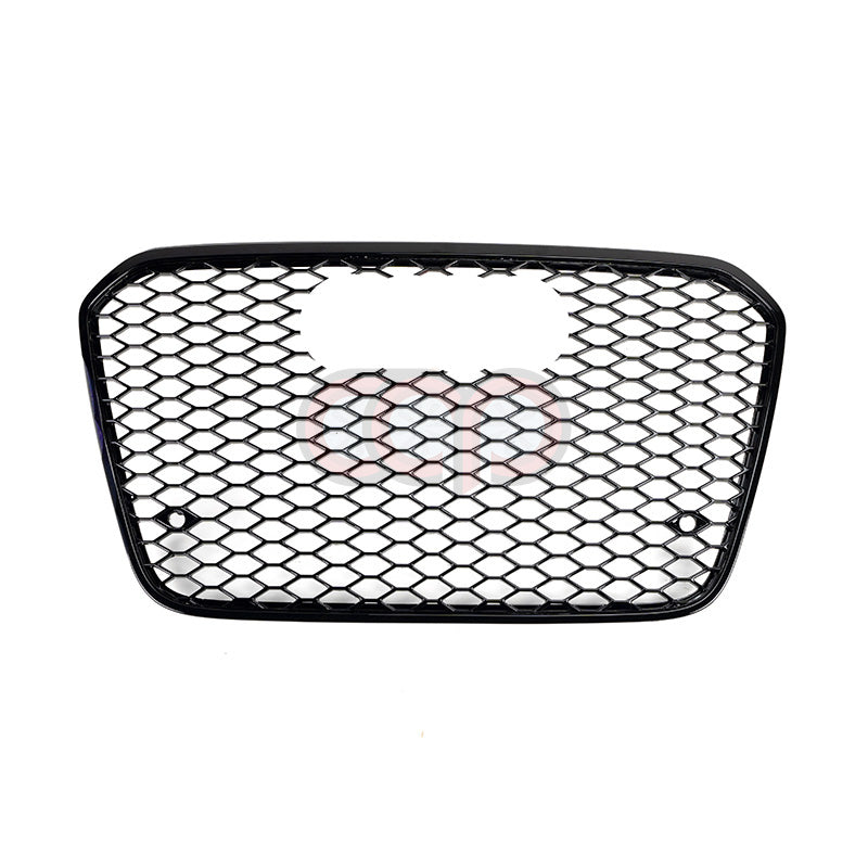 2012-2015 Audi RS6 Honeycomb Grille | C7 Audi A6/S6 Black Frame Black Mesh