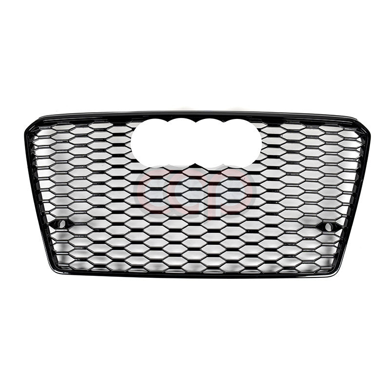 2012-2015 Audi RS7 Honeycomb Grille | C7 Audi A7/S7 Black Frame Black Mesh