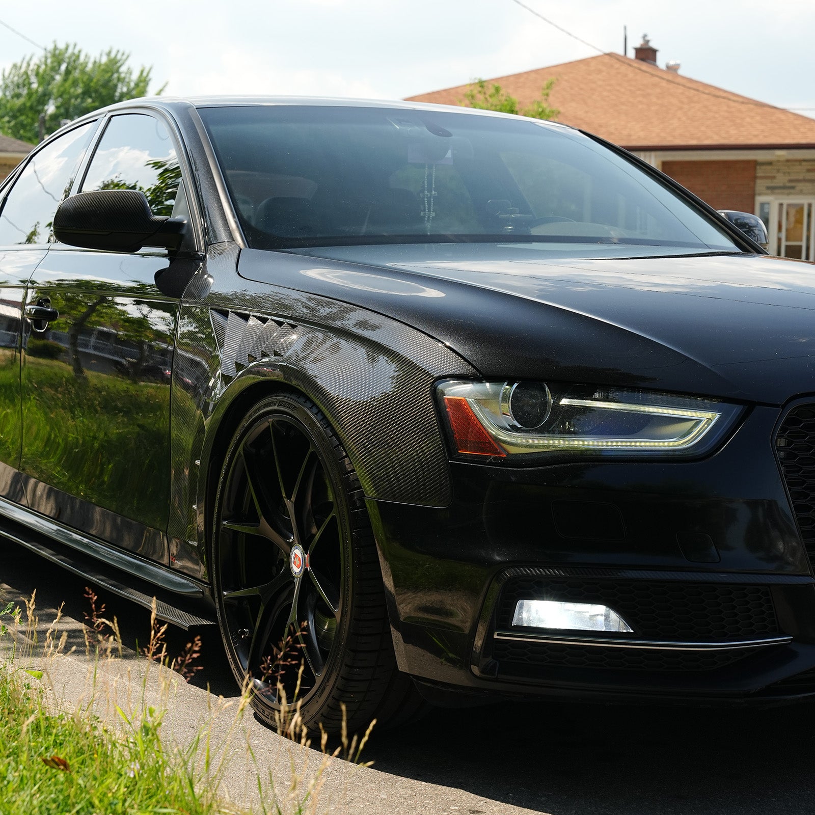 2013-2016 B8.5 AUDI A4 S-Line/S4 CAP Dry Carbon Fiber Fenders