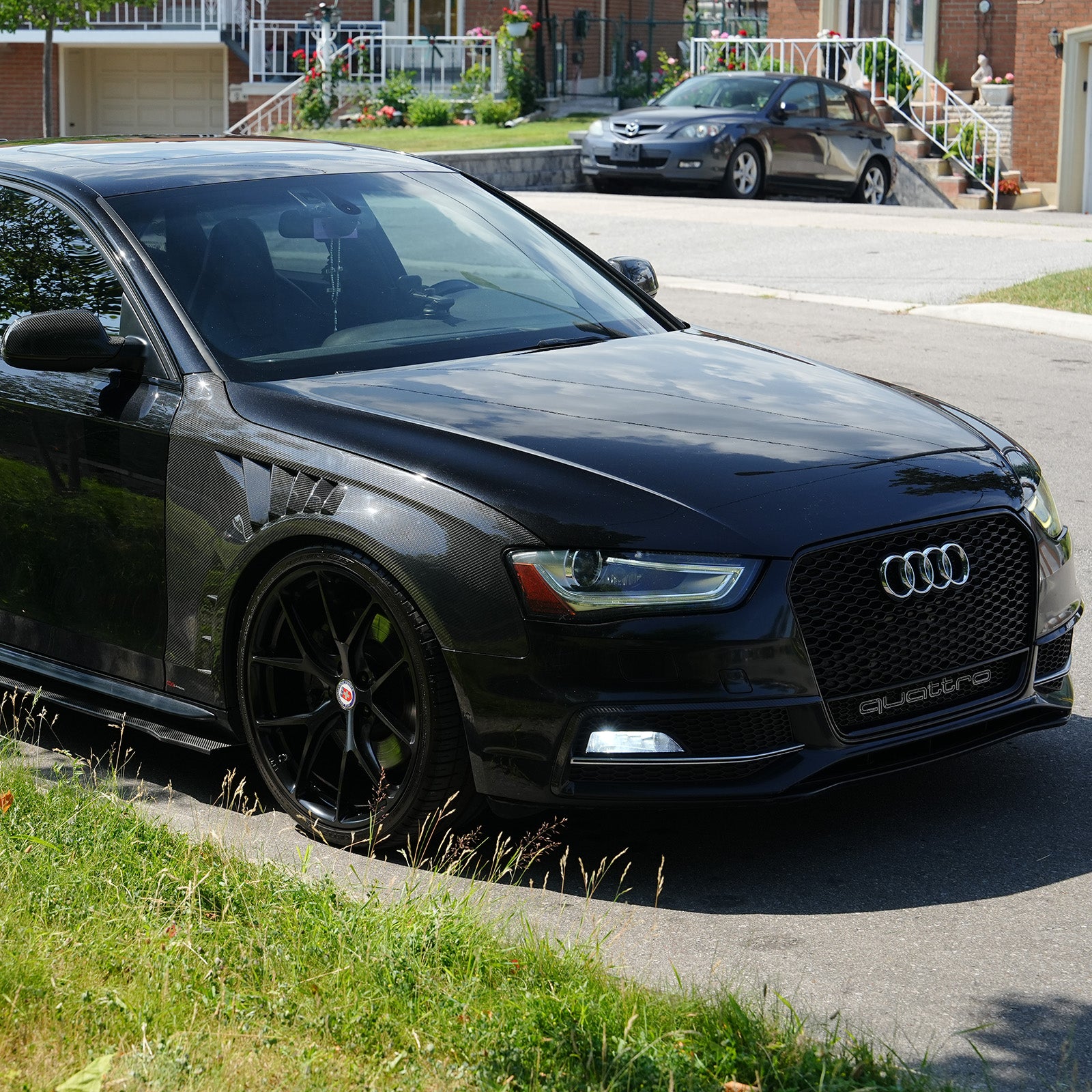 2013-2016 B8.5 AUDI A4 S-Line/S4 CAP Dry Carbon Fiber Fenders