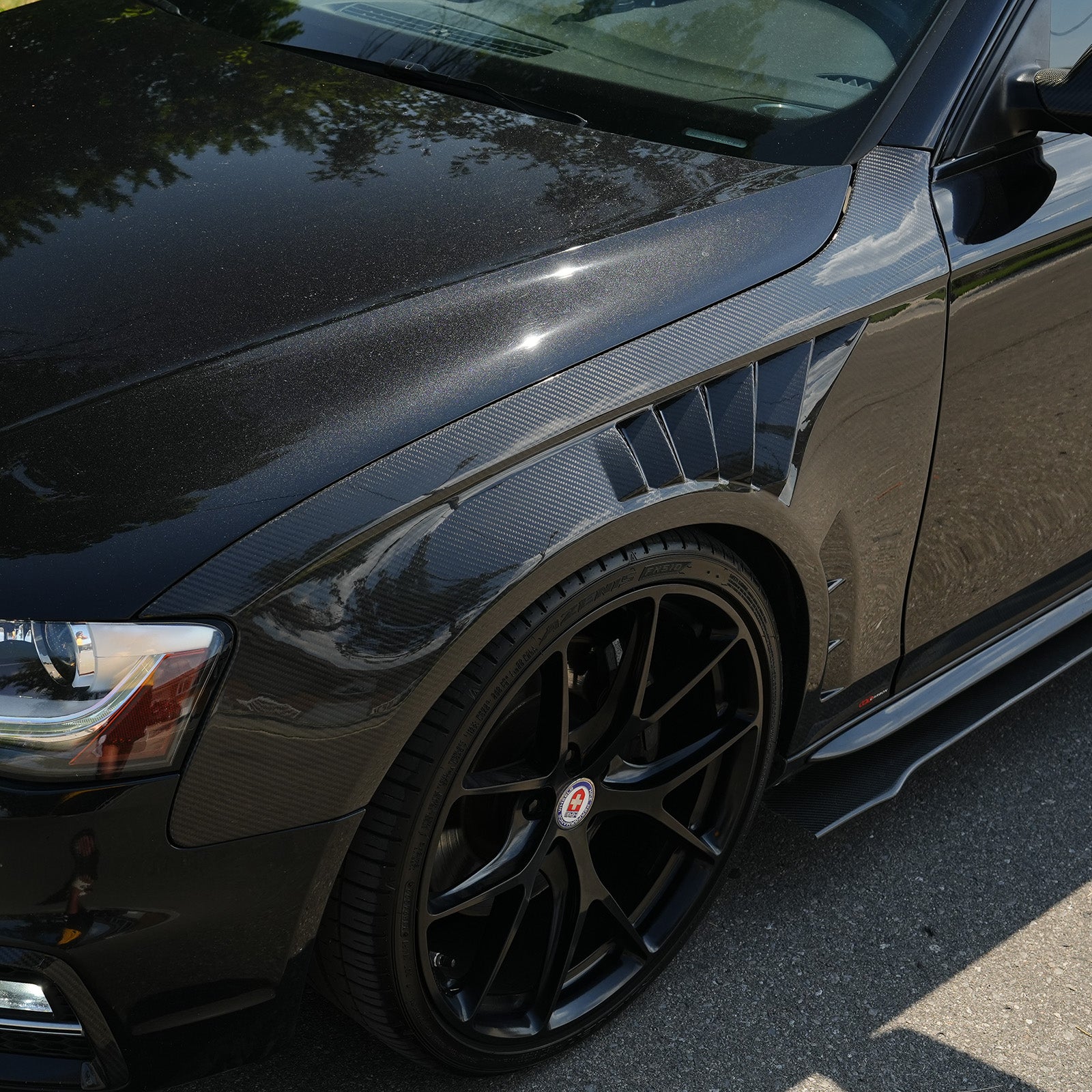 2013-2016 B8.5 AUDI A4 S-Line/S4 CAP Dry Carbon Fiber Fenders