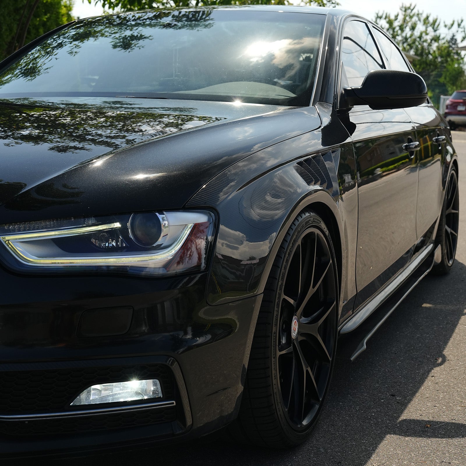 2013-2016 B8.5 AUDI A4 S-Line/S4 CAP Dry Carbon Fiber Fenders