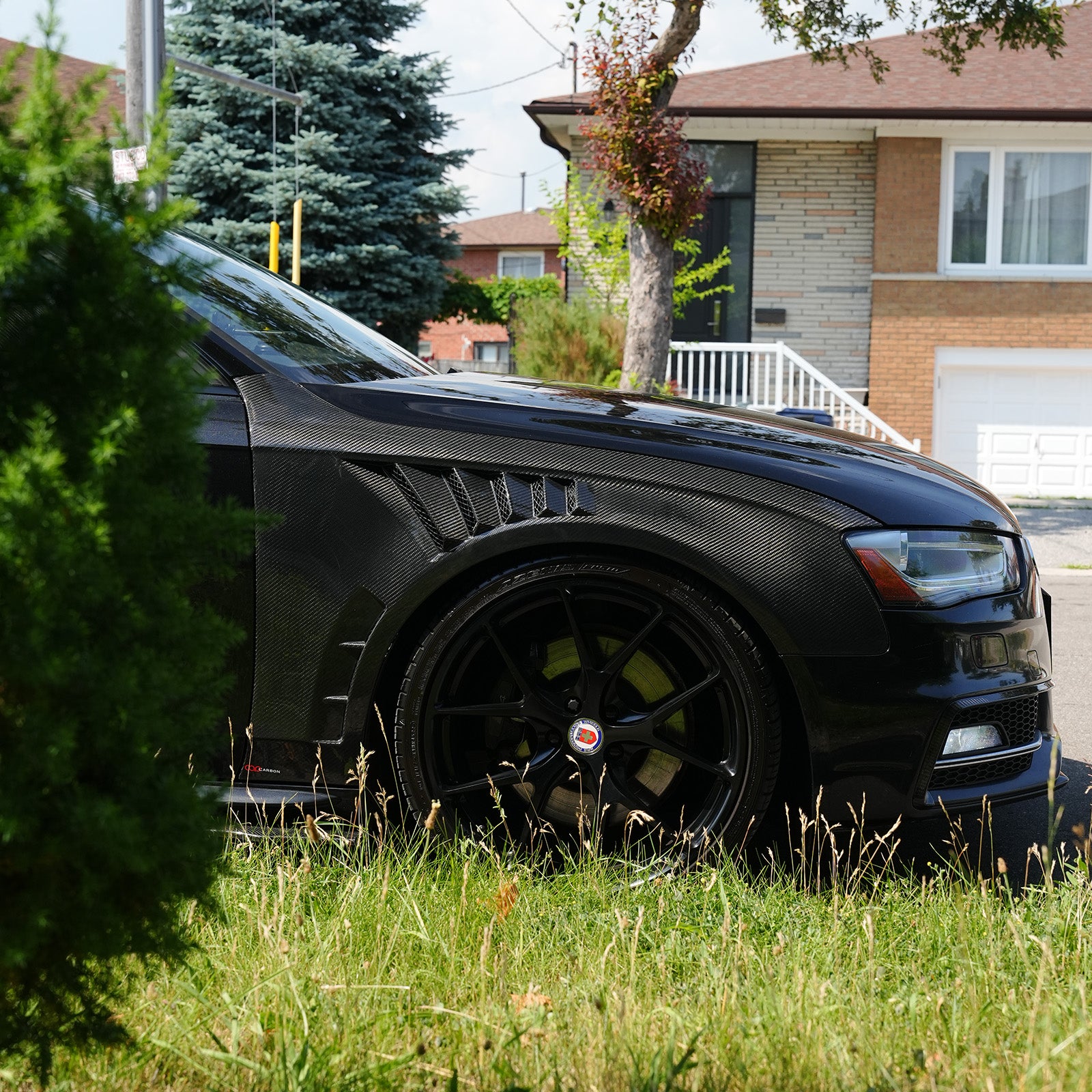2013-2016 B8.5 AUDI A4 S-Line/S4 CAP Dry Carbon Fiber Fenders