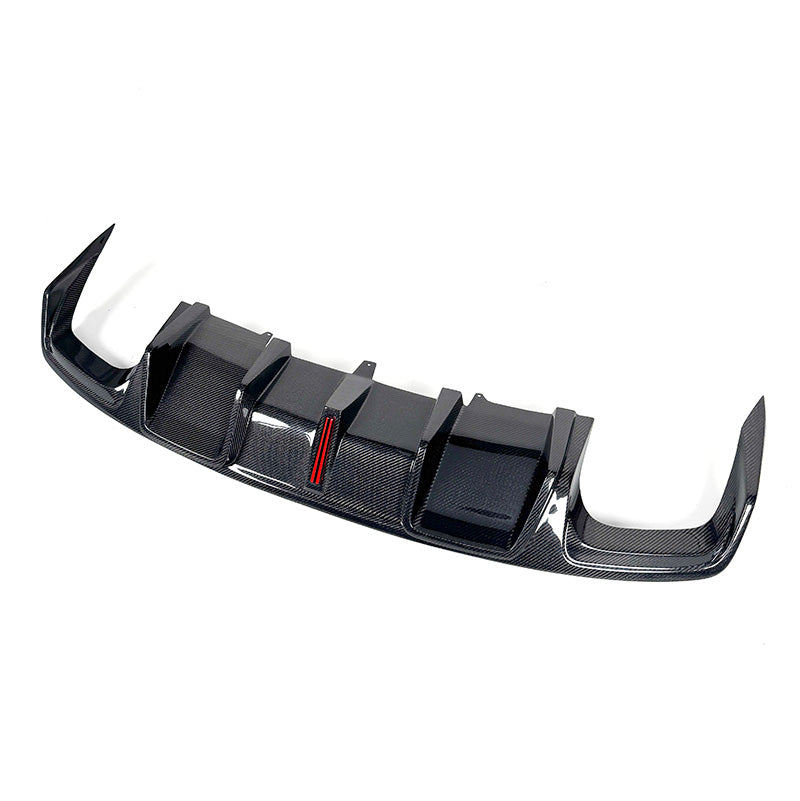 2013-2016 B8.5 Audi A4/S4 - CAP Carbon Fiber Rear Vertical LED Diffuser - V4