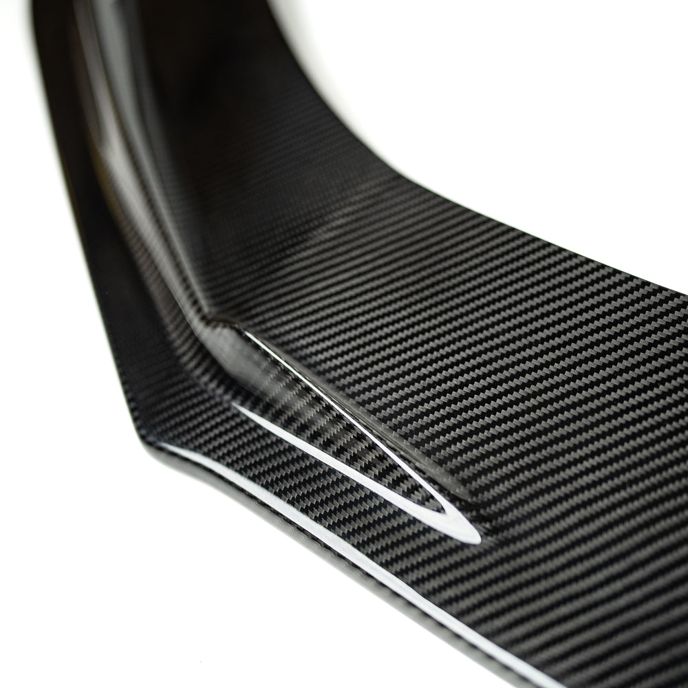 2013-2017 B8.5 A5/S5 - Dry Carbon Front Lip for CAP B8.5 RS5 Bumper V2 - B9 Style