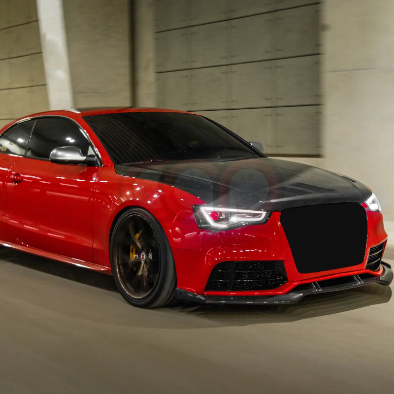 2013-2017 B8.5 Audi RS5 CAP Front Bumper Lip