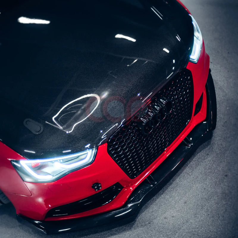 2013-2017 B8.5 Audi RS5 CAP Front Bumper Lip