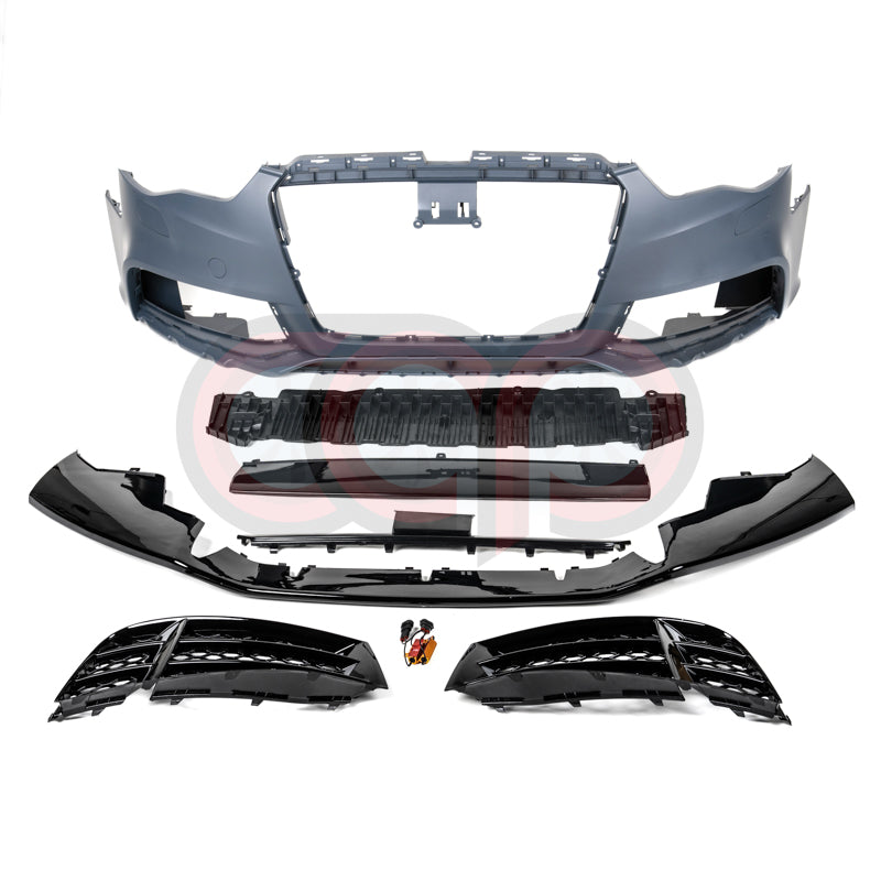 2013-2017 B8.5 Audi RS5 CAP Front Bumper Lip