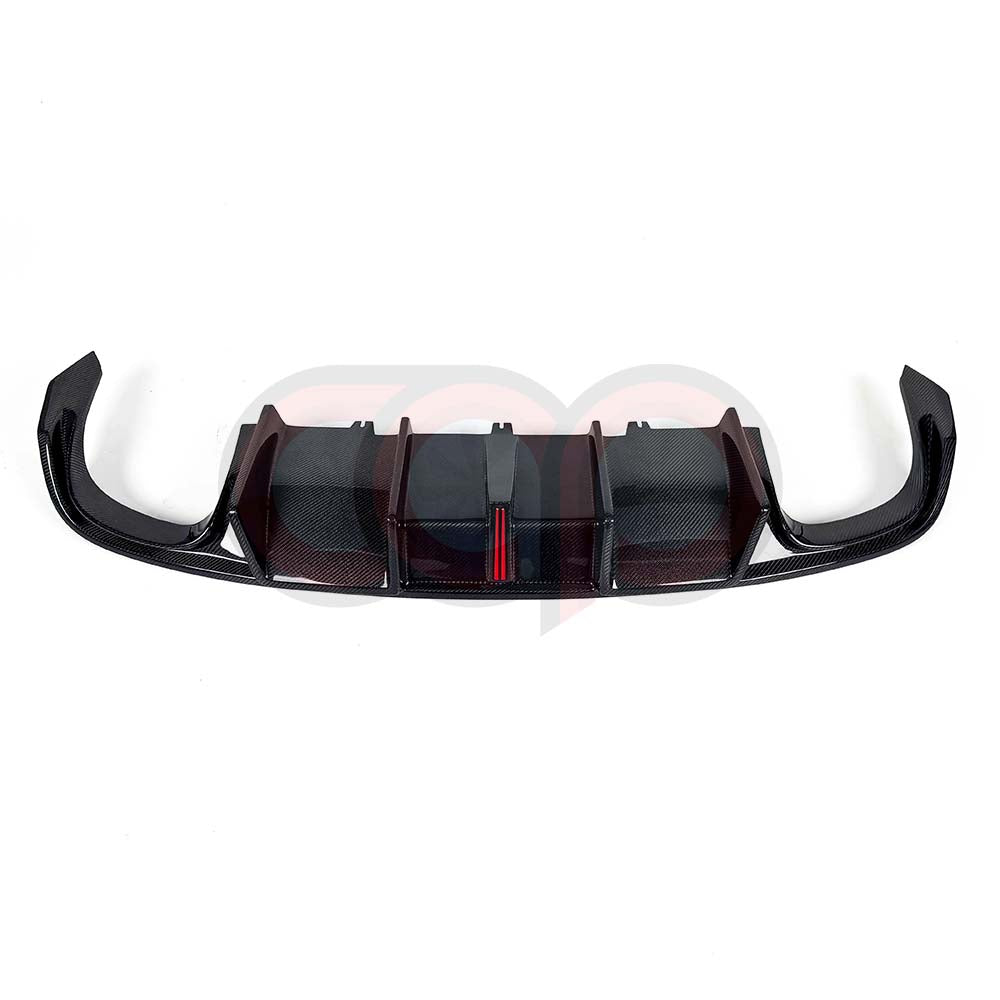 2013-2017 B8.5 Audi A5/S5 - CAP Carbon Fiber Rear Vertical LED Diffuser - V4