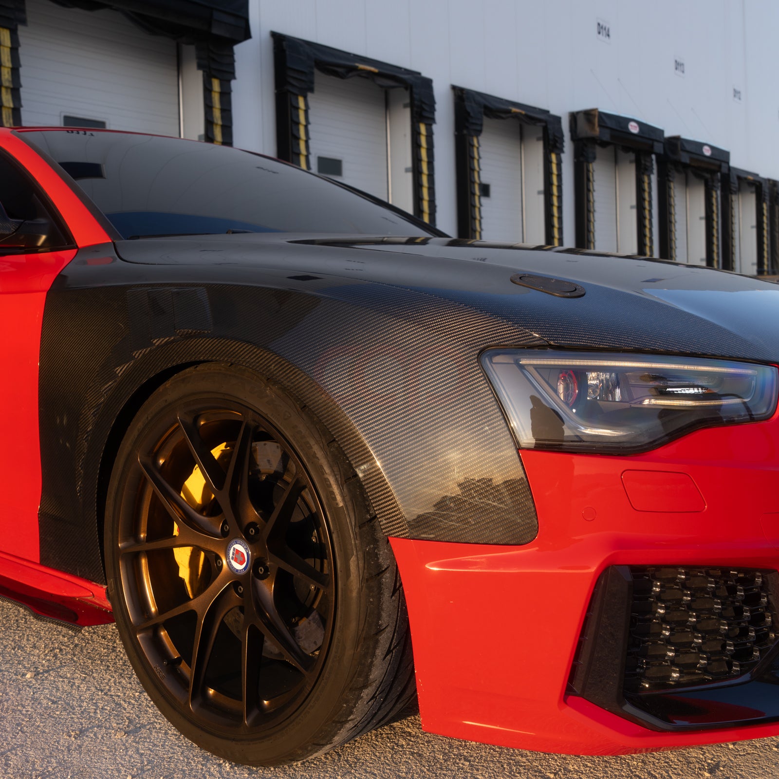 2013-2017 B8.5 AUDI A5/S5 CAP Dry Carbon Fiber Fenders