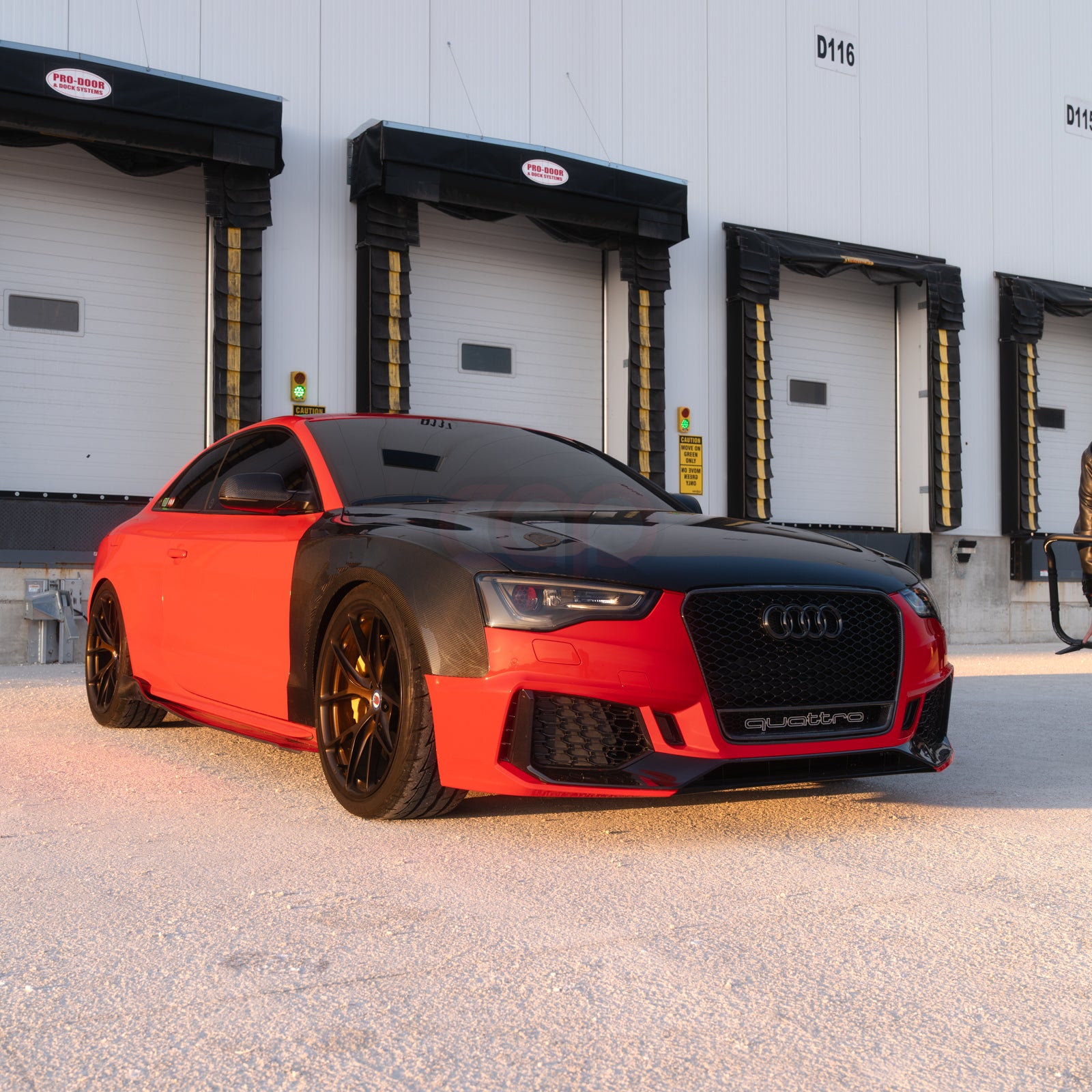2013-2017 B8.5 AUDI A5/S5 CAP Dry Carbon Fiber Fenders