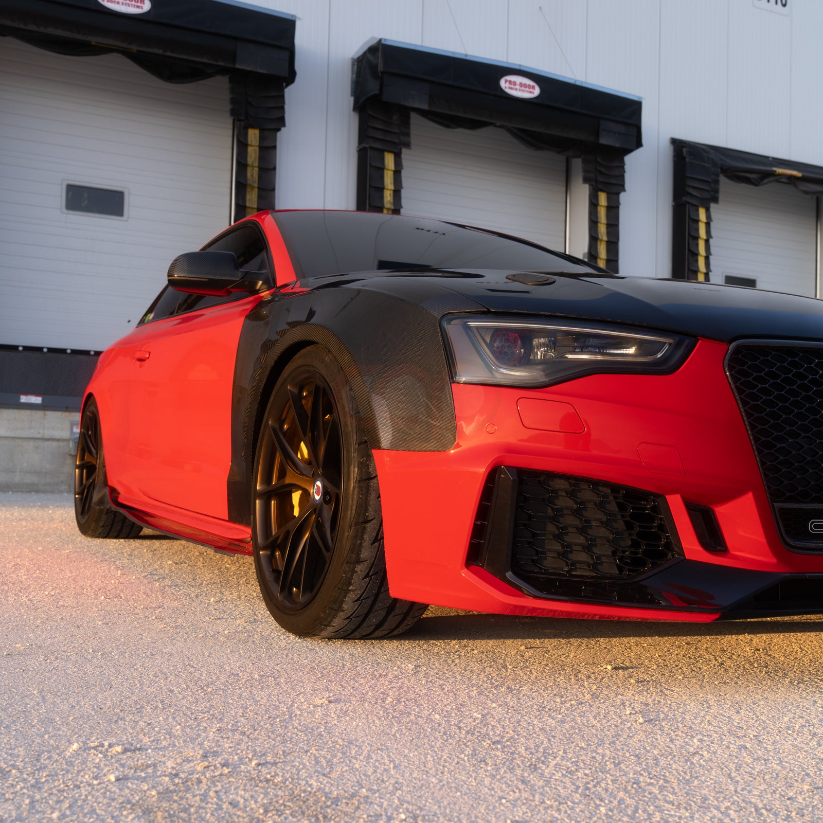 2013-2017 B8.5 AUDI A5/S5 CAP Dry Carbon Fiber Fenders