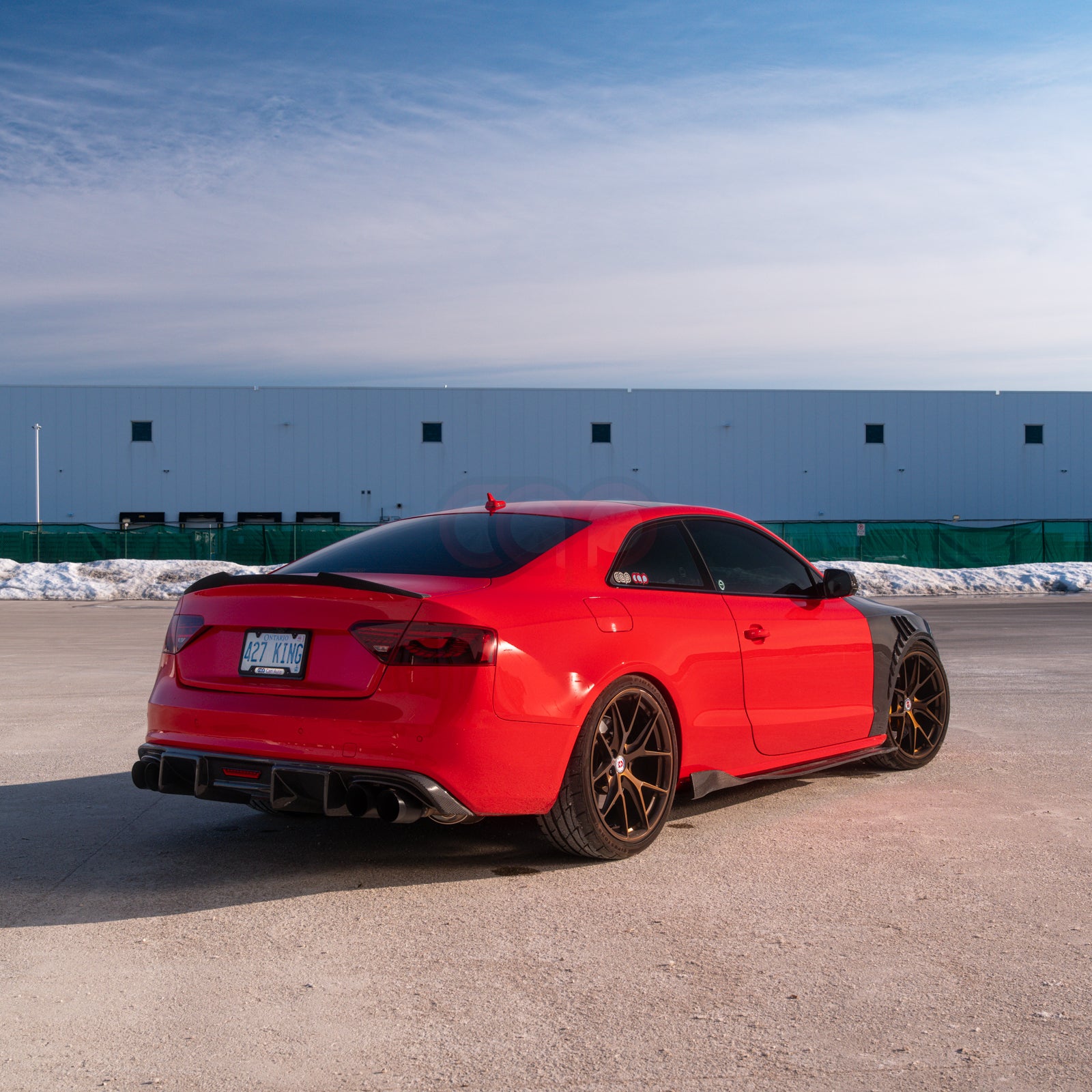 2013-2017 B8.5 AUDI A5/S5 CAP Dry Carbon Fiber Fenders