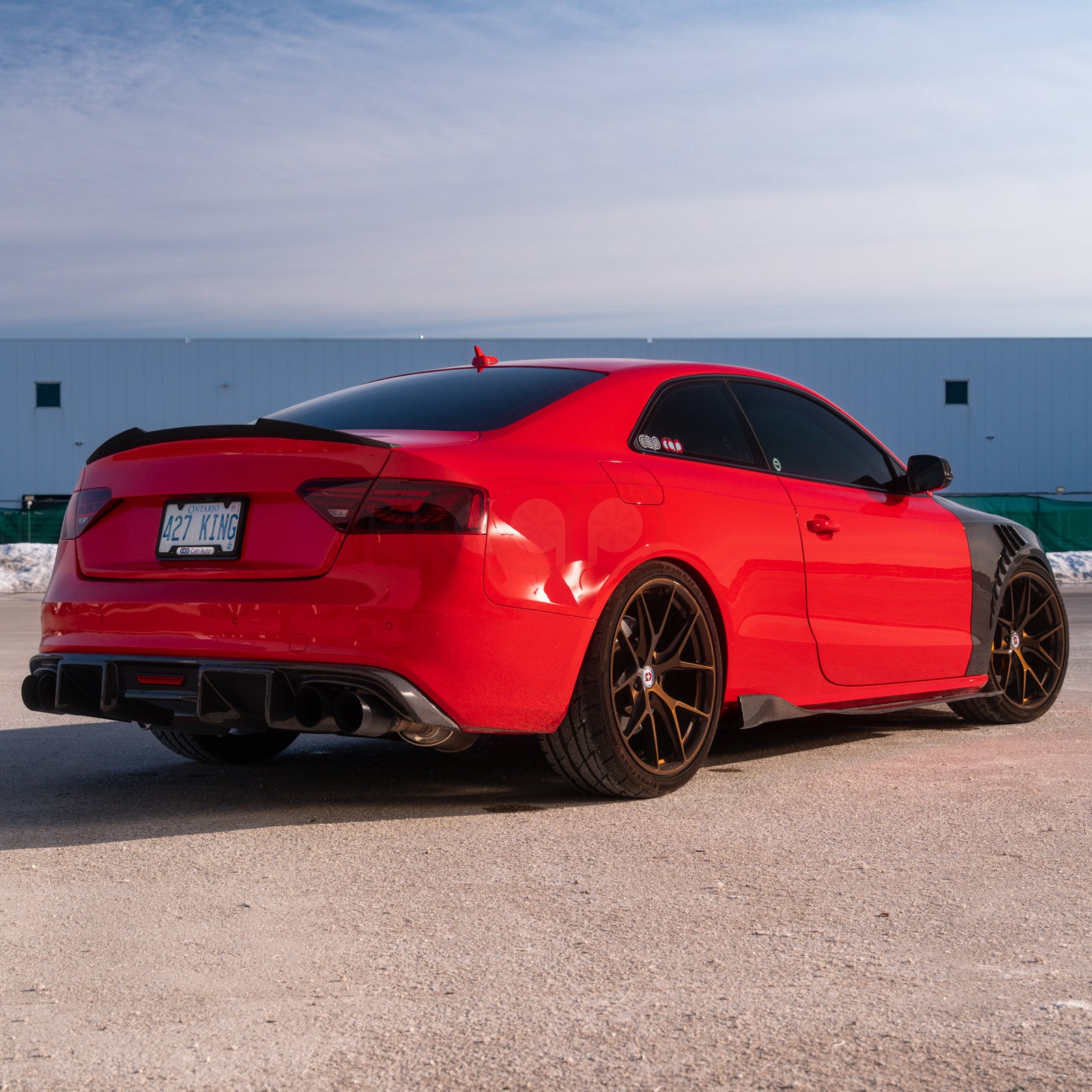 2013-2017 B8.5 AUDI A5/S5 CAP Dry Carbon Fiber Fenders