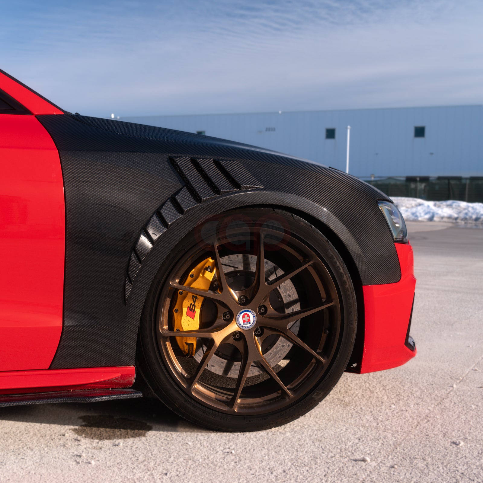 2013-2017 B8.5 AUDI A5/S5 CAP Dry Carbon Fiber Fenders