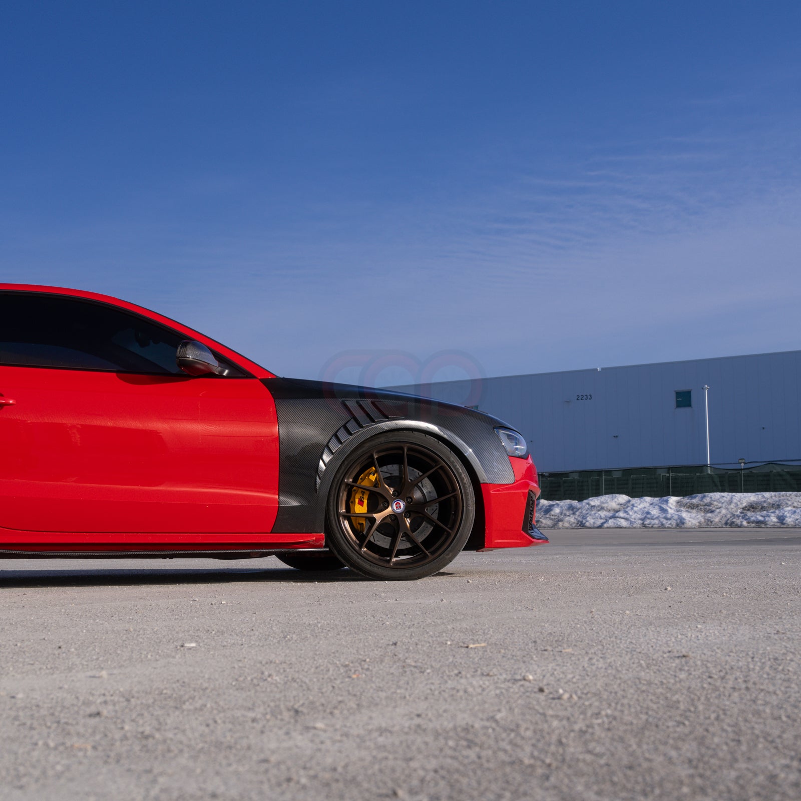 2013-2017 B8.5 AUDI A5/S5 CAP Dry Carbon Fiber Fenders