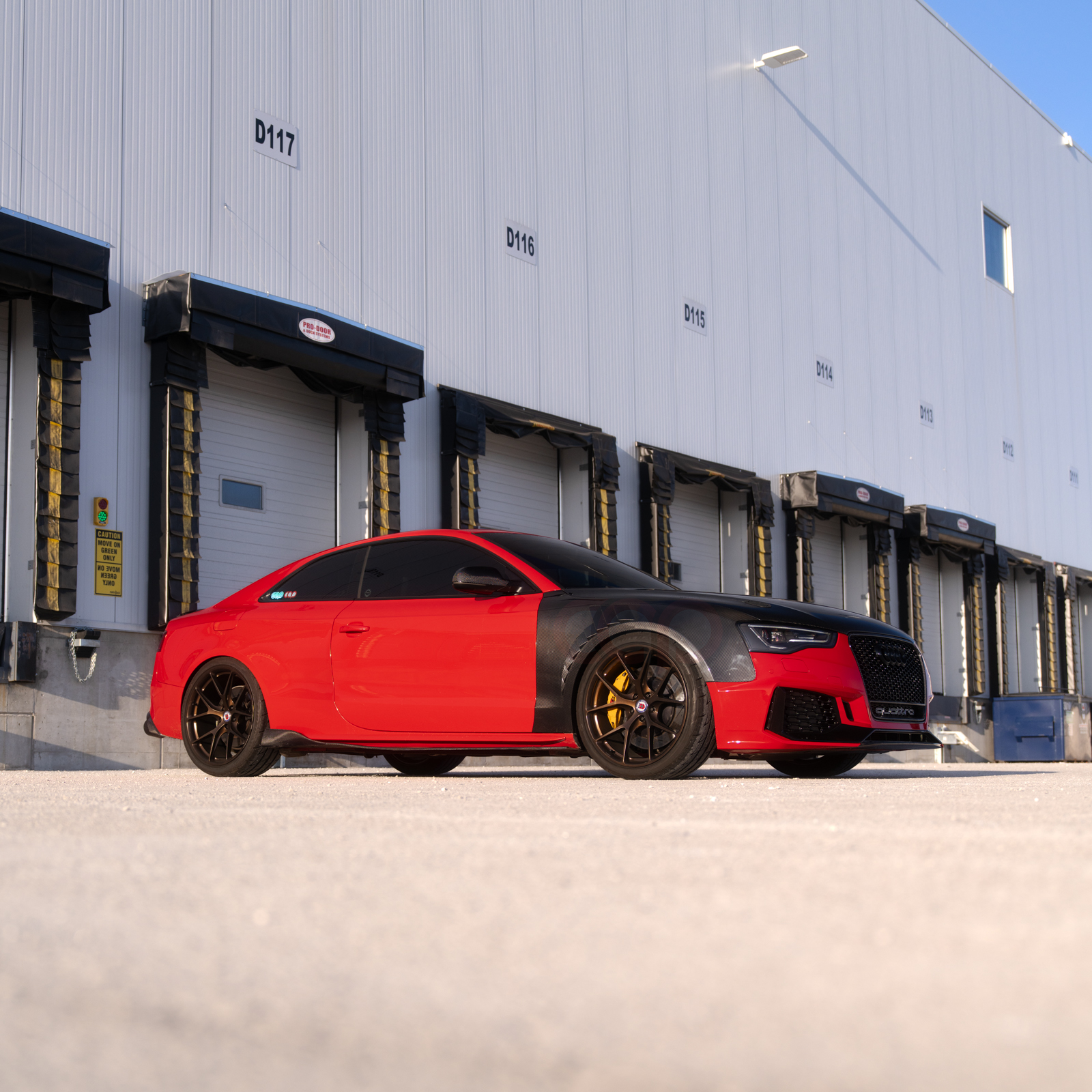 2013-2017 B8.5 AUDI A5/S5 CAP Dry Carbon Fiber Fenders