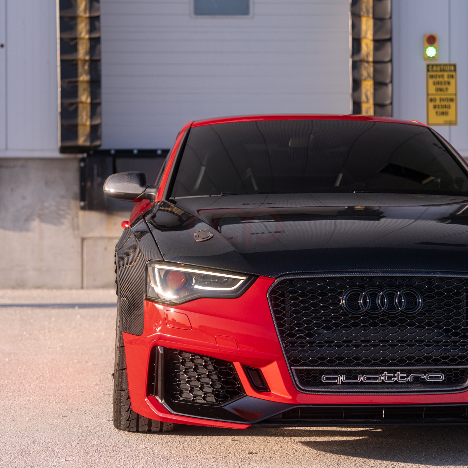 2013-2017 B8.5 AUDI A5/S5 CAP Dry Carbon Fiber Fenders