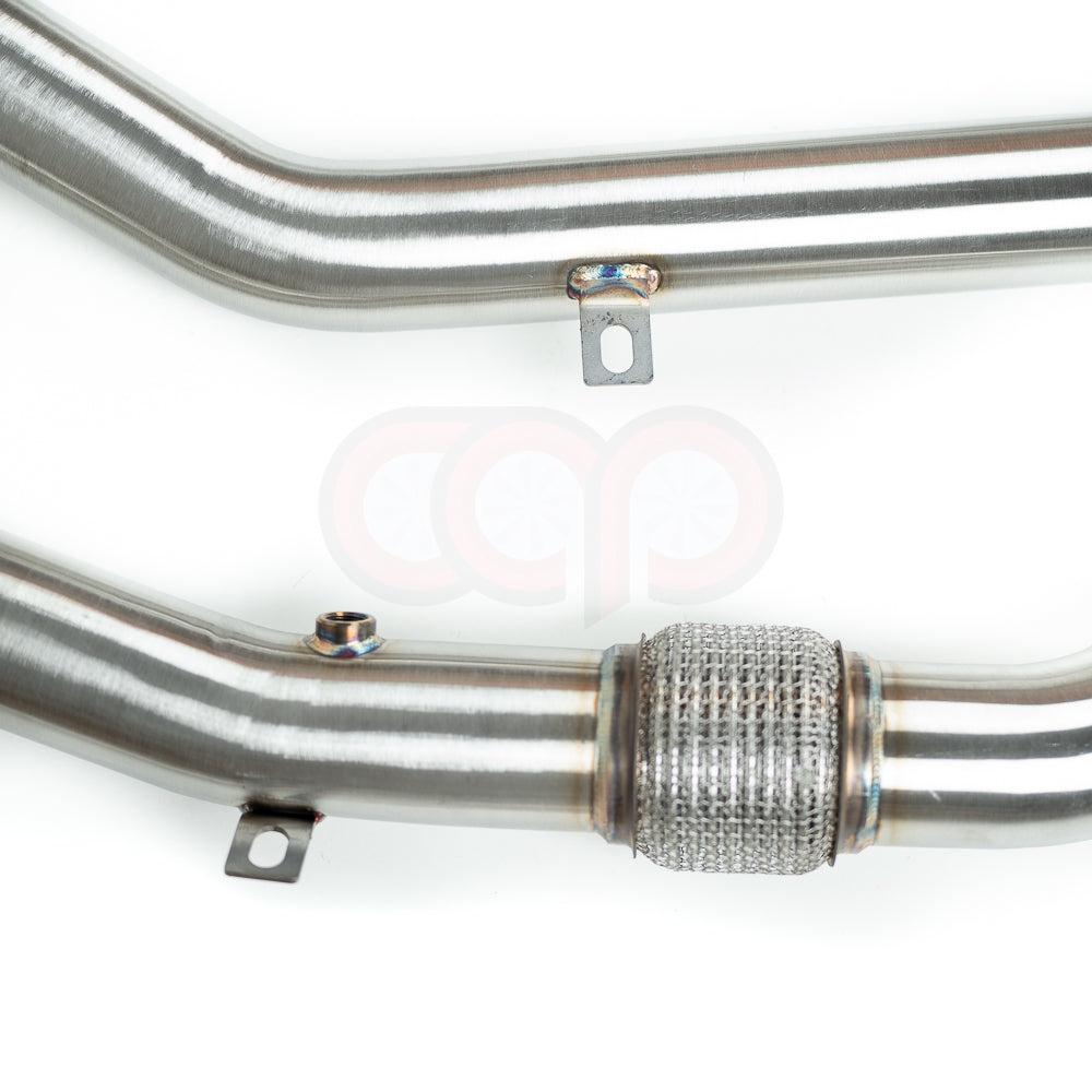 2013-2018 CAP Audi C7/C7.5 S6/RS6/S7/RS7/A8/S8 4.0T Cast Downpipes & Midpipes Exhaust Combo - V2
