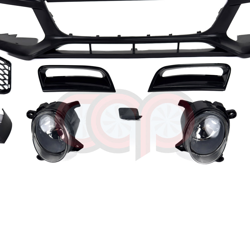 FOR 2012-2015 AUDI A4 B8.5 S LINE S4 FRONT BUMPER FOG LIGHT GRILLE W/CHROME TRIM | UK