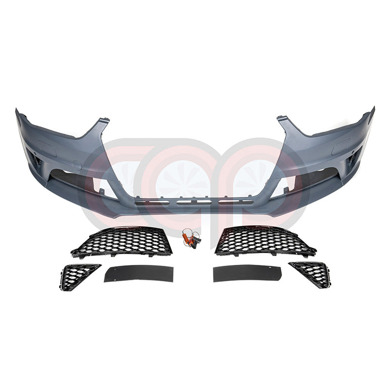 Caractere Front Bumper with Foglights, fits Audi A4 B8.5 - BK