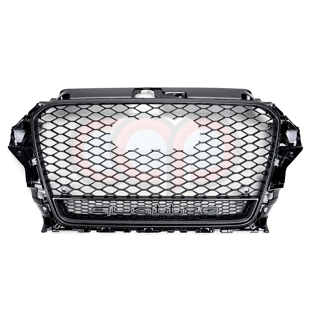 2014-2016 Audi RS3 Honeycomb Grille - Quattro | 8V Audi A3/S3