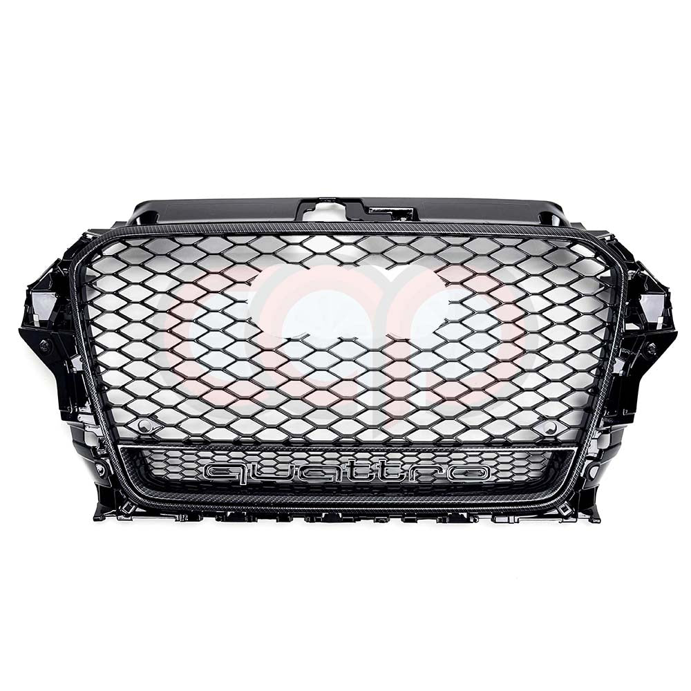 2014-2016 Audi RS3 Honeycomb Grille - Quattro | 8V Audi A3/S3