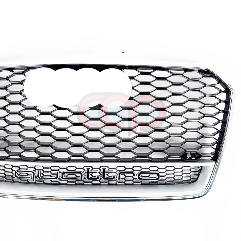 2016-2018 Audi RS7 Honeycomb Grille Quattro | C7.5 Audi A7/S7