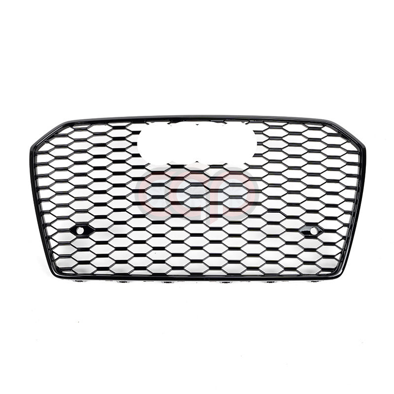 2016-2018 Audi RS6 Honeycomb Grille | C7.5 Audi A6/S6 Black Frame Black Mesh