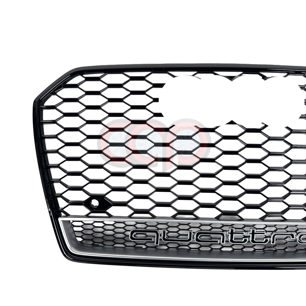 2016-2018 Audi RS6 Honeycomb Grille Quattro | C7.5 Audi A6/S6