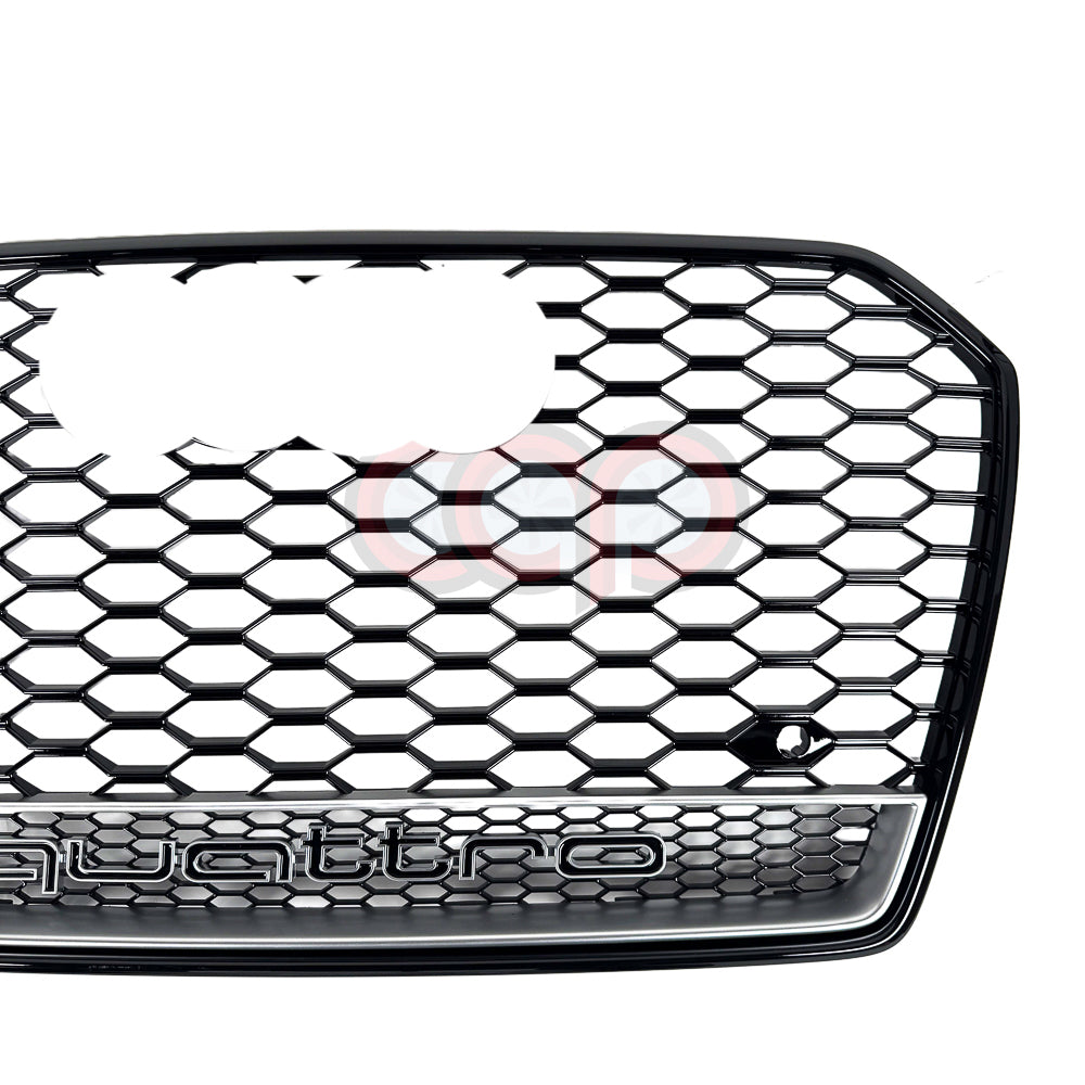 2016-2018 Audi RS6 Honeycomb Grille Quattro | C7.5 Audi A6/S6