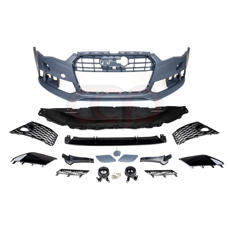 2016-2018 C7.5 Audi A6/S6 CAP Front Bumper | RS RS6 Bumper
