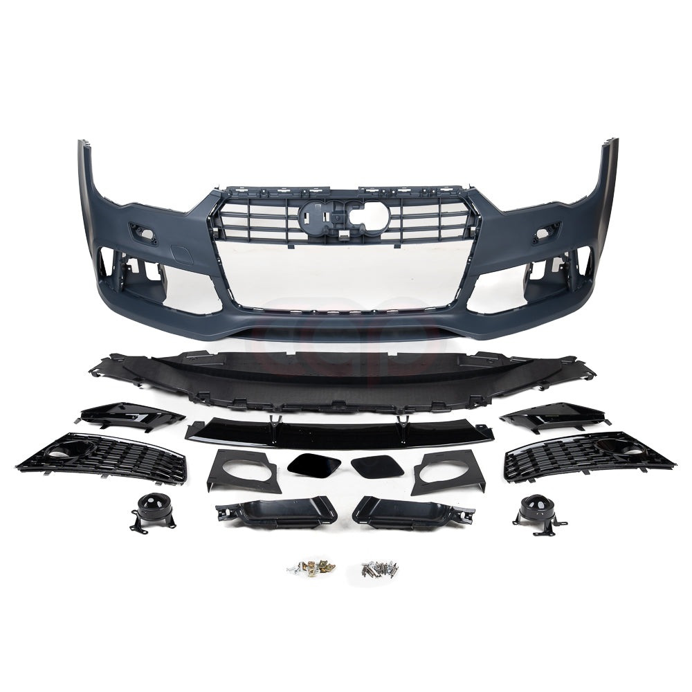 2016-2018 C7.5 Audi A7/S7/RS7 CAP Front Bumper | Audi RS7 Bumper